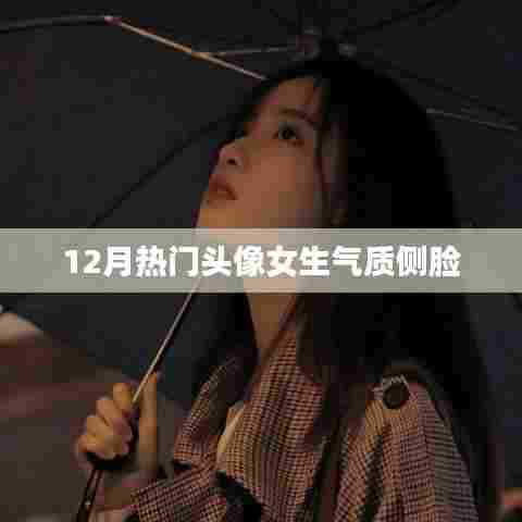 女生气质侧脸头像，12月热门之选