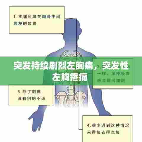突发持续剧烈左胸痛，突发性左胸疼痛 