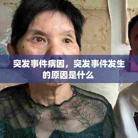 突发事件病因，突发事件发生的原因是什么 