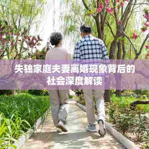 失独家庭夫妻离婚现象背后的社会深度解读