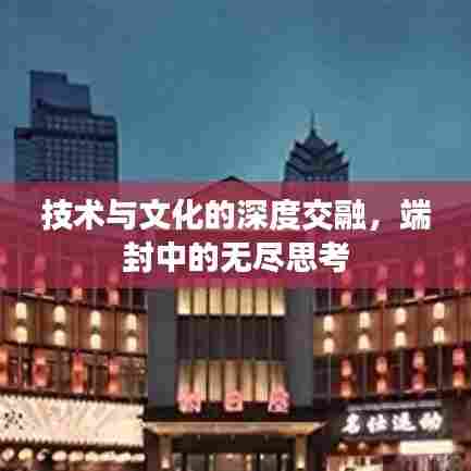 技术与文化的深度交融，端封中的无尽思考