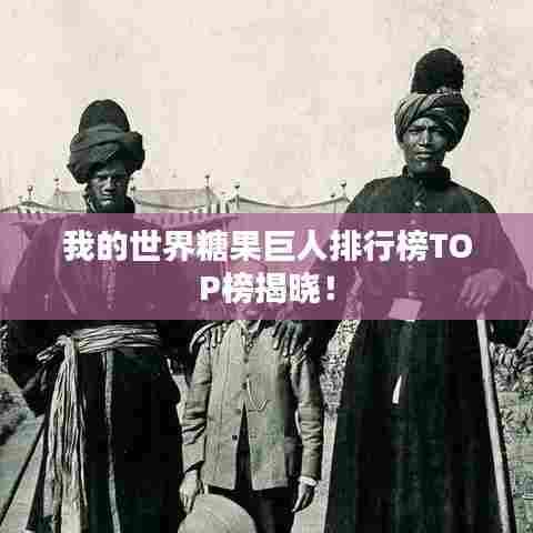 我的世界糖果巨人排行榜TOP榜揭晓！