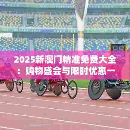 2025新澳门精准免费大全：购物盛会与限时优惠一目了然