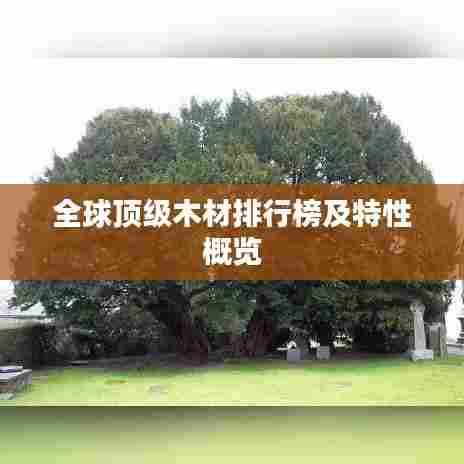 全球顶级木材排行榜及特性概览