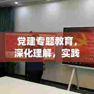 党建专题教育，深化理解，实践力行