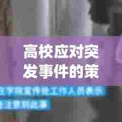 高校应对突发事件的策略与实践，实践指南与智慧应对