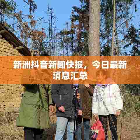 新洲抖音新闻快报，今日最新消息汇总