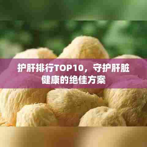 护肝排行TOP10，守护肝脏健康的绝佳方案
