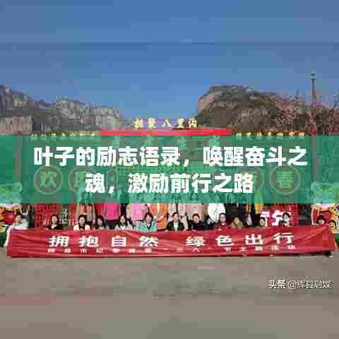 叶子的励志语录，唤醒奋斗之魂，激励前行之路