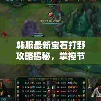韩服最新宝石打野攻略揭秘，掌控节奏，成为决胜关键！