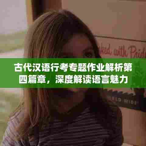 古代汉语行考专题作业解析第四篇章，深度解读语言魅力