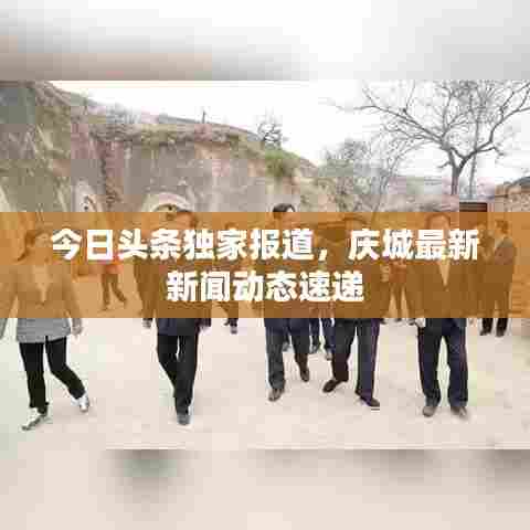 今日头条独家报道，庆城最新新闻动态速递