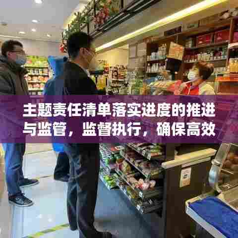 主题责任清单落实进度的推进与监管，监督执行，确保高效落实！