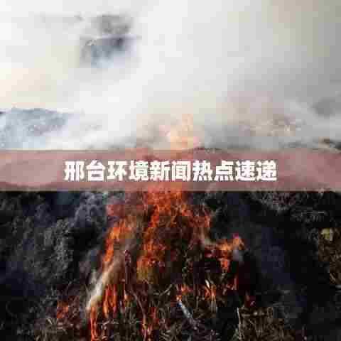 邢台环境新闻热点速递