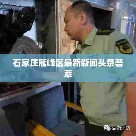 石家庄雁峰区最新新闻头条荟萃