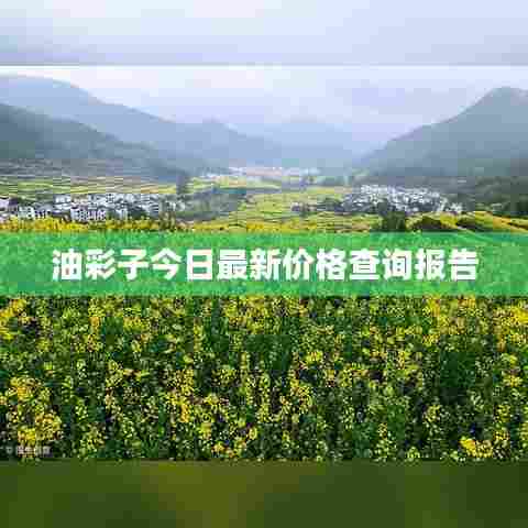 油彩子今日最新价格查询报告