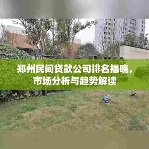 郑州民间贷款公司排名揭晓，市场分析与趋势解读
