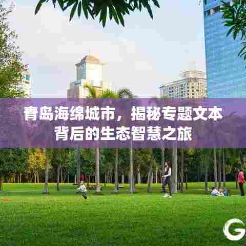 青岛海绵城市，揭秘专题文本背后的生态智慧之旅