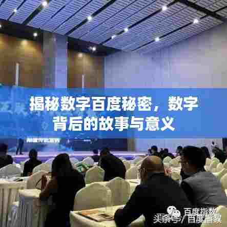 揭秘数字百度秘密，数字背后的故事与意义