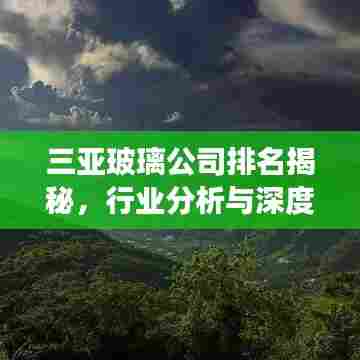 三亚玻璃公司排名揭秘，行业分析与深度解读