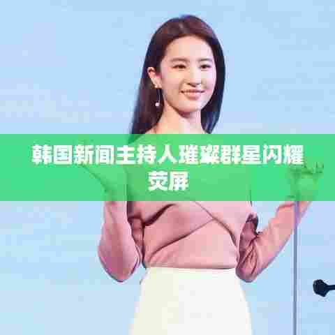 韩国新闻主持人璀璨群星闪耀荧屏