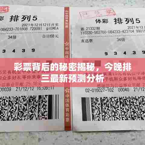 彩票背后的秘密揭秘，今晚排三最新预测分析