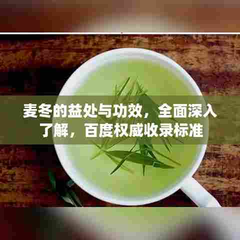 麦冬的益处与功效，全面深入了解，百度权威收录标准